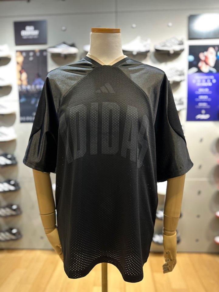 adidas 男女兼用Tシャツ スタジアム メッシュ 半袖 JZ6853