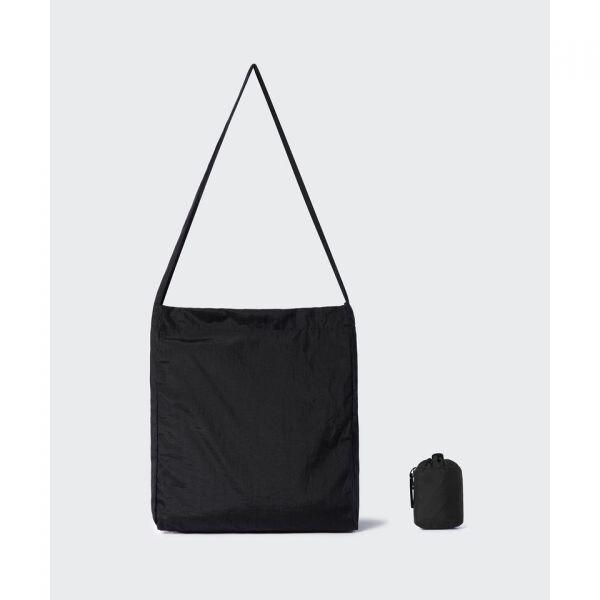 MUSINSA STANDARD Crinkle Micro Packable Shoulder Bag Black