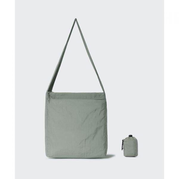 MUSINSA STANDARD Crinkle Micro Packable Shoulder Bag Sage