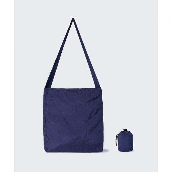 MUSINSA STANDARD Crinkle Micro Packable Shoulder Bag Blue