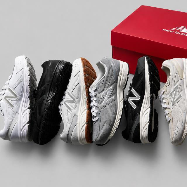 (国内店舗版) New Balance 480v5 4E 幅広スニーカー ランニングシューズ