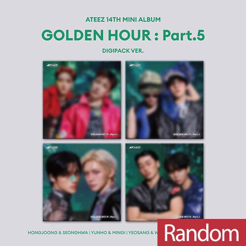 [ランダム・重複なし] ATEEZ Mini Album Vol.14 GOLDEN HOUR Part 5 DIGIPACK UNIT Ver.