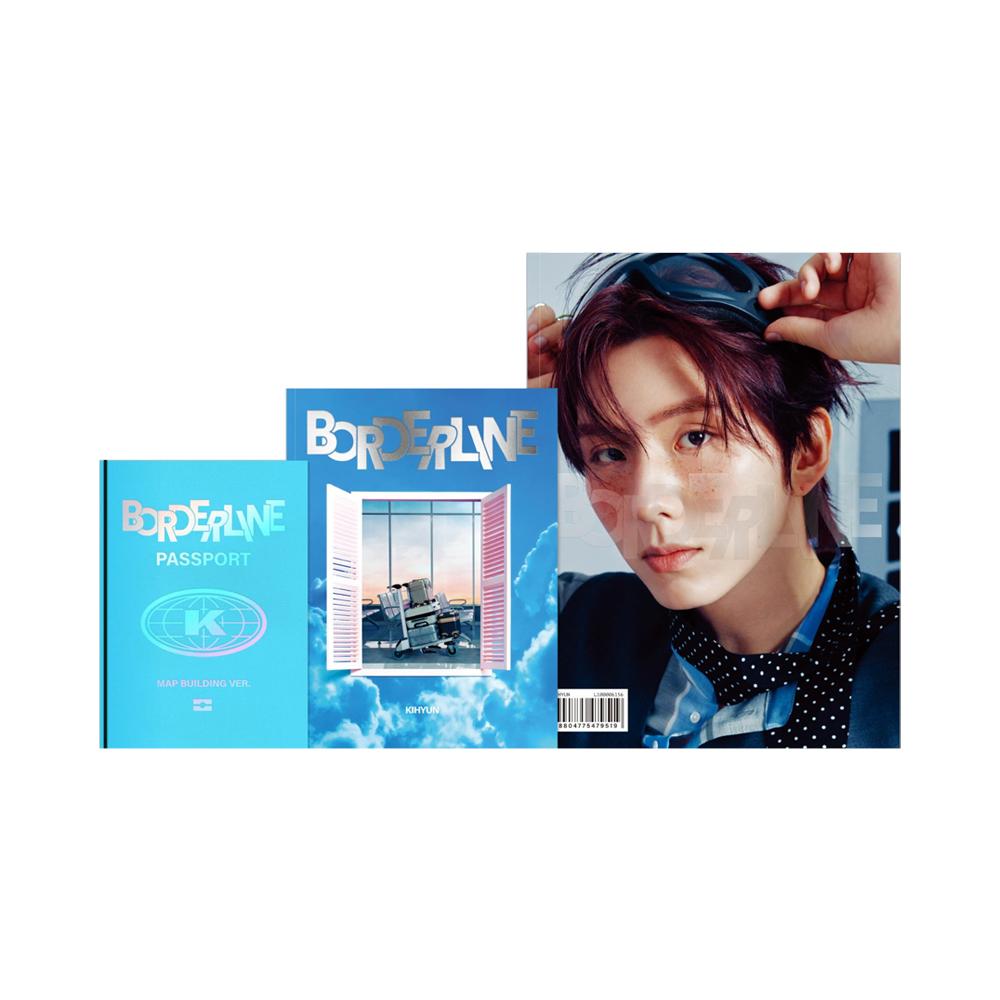 [バージョン選択] KIHYUN Album Borderline BORDERLINE MONSTA X KIHYUN Photobook Limited Edition