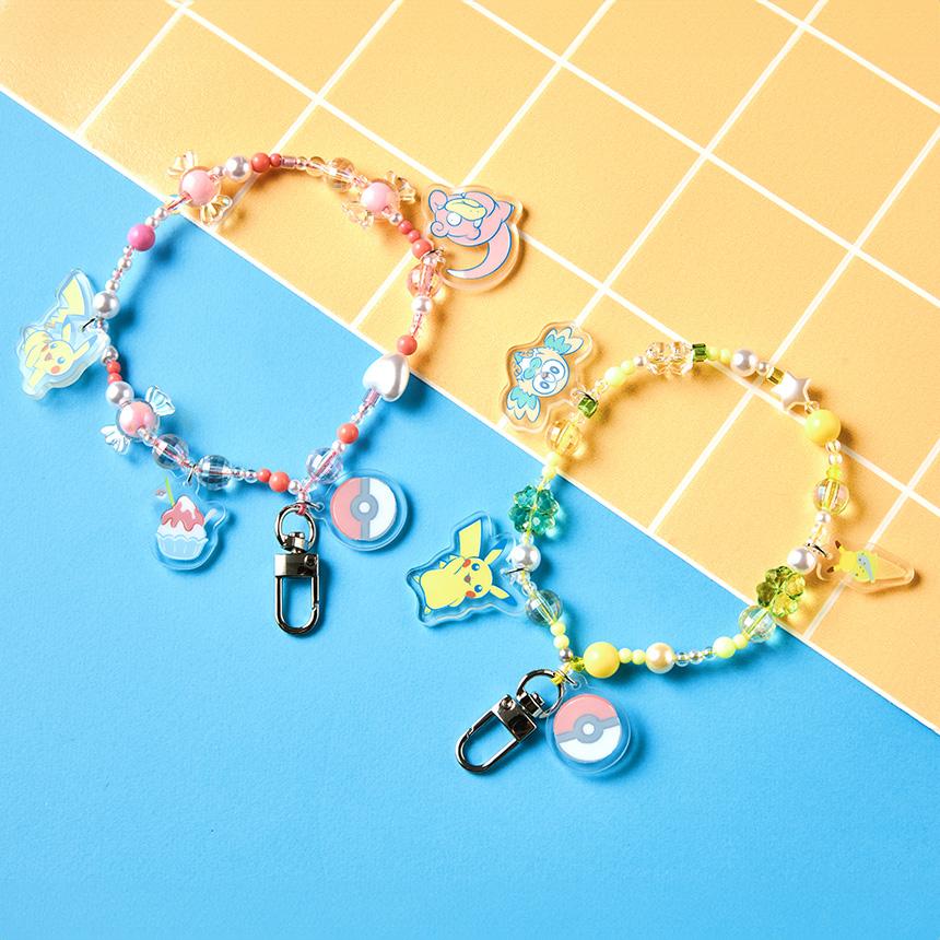 ポケモンストア Summer has come ビーズストラップ キーリング (2種)