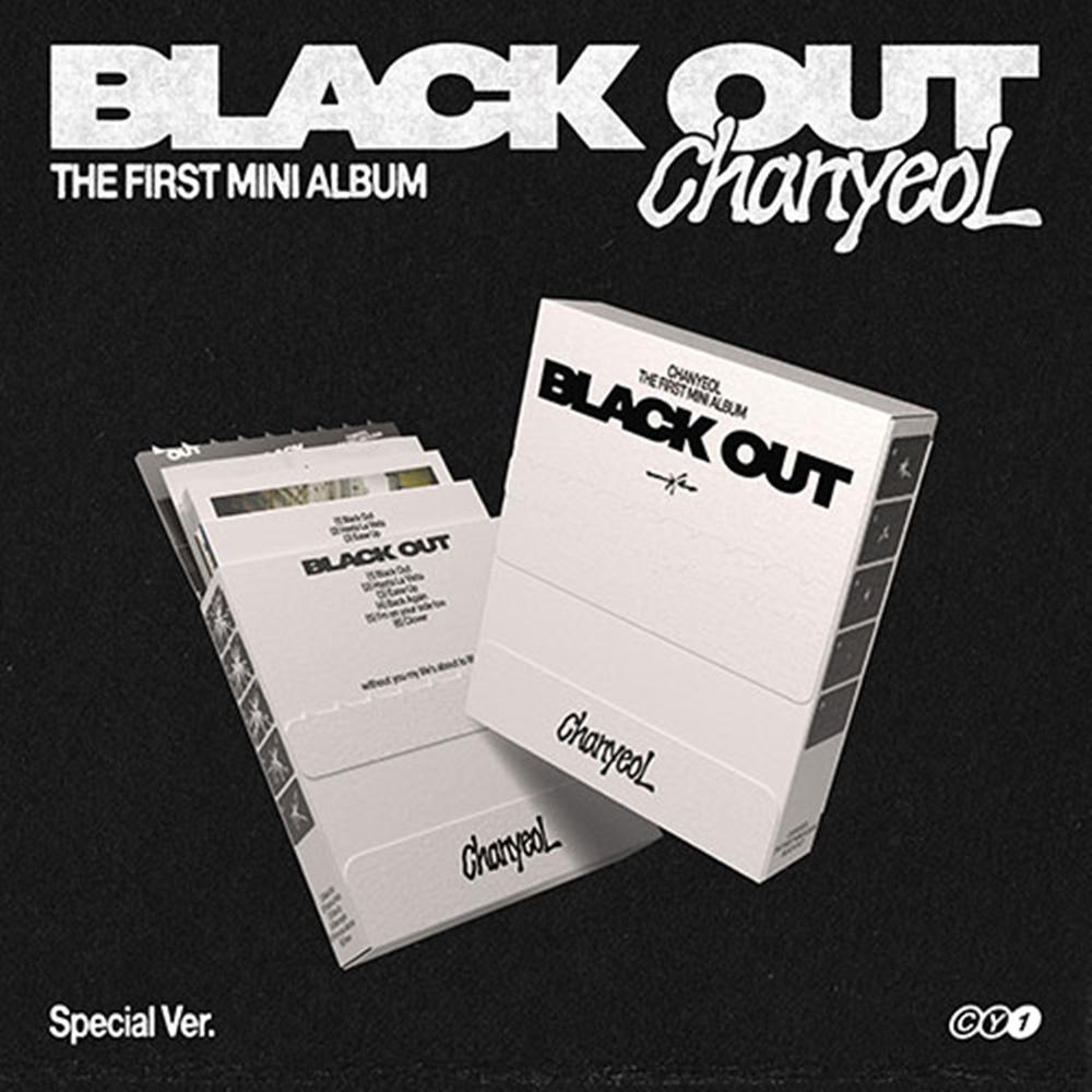CHANYEOL EXO 1st Mini Album Black Out Special