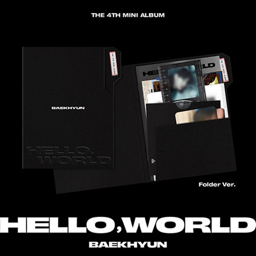 BAEK HYUN EXO 4th Mini Album Hello World Folder