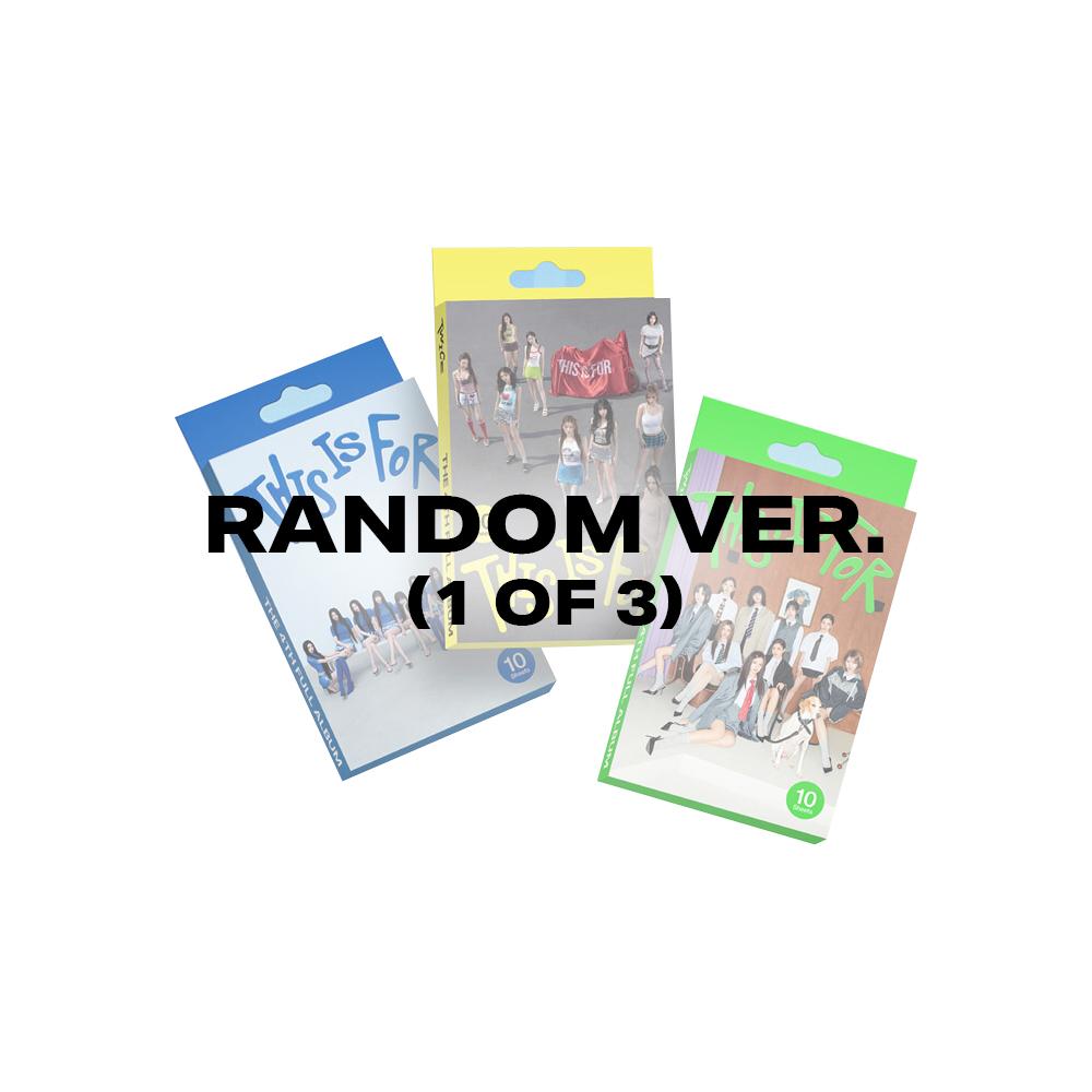 TWICE アルバム THIS IS FOR 正規4集 TWICE ポラロイド POLAROID