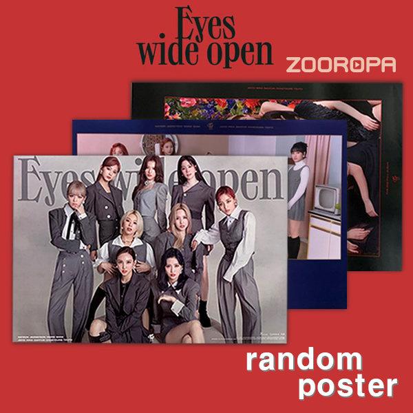 1ポスター TWICE 2集 Eyes wide open