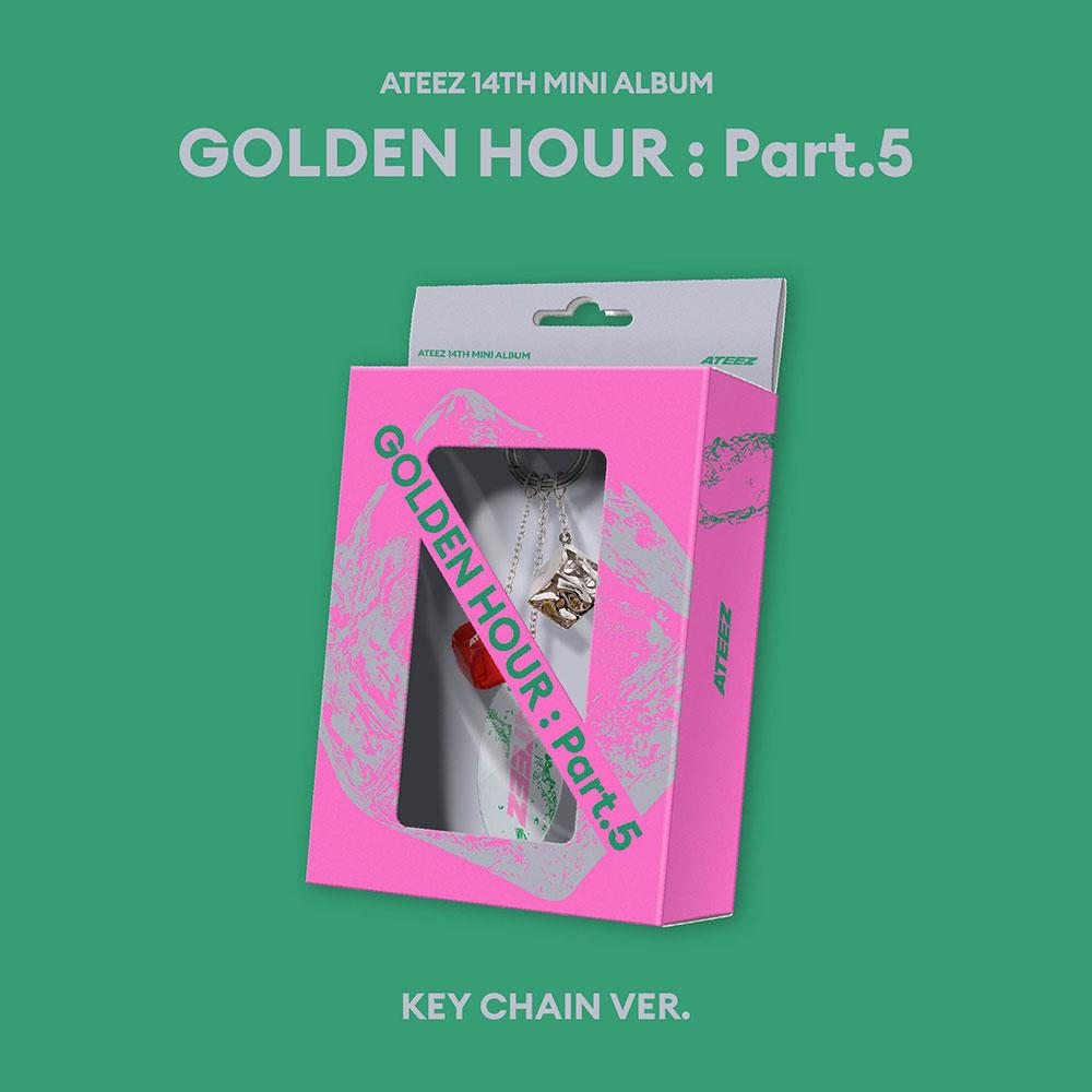 Ateez ATEEZ GOLDEN HOUR Part.5 KEY CHAIN キーチェーン