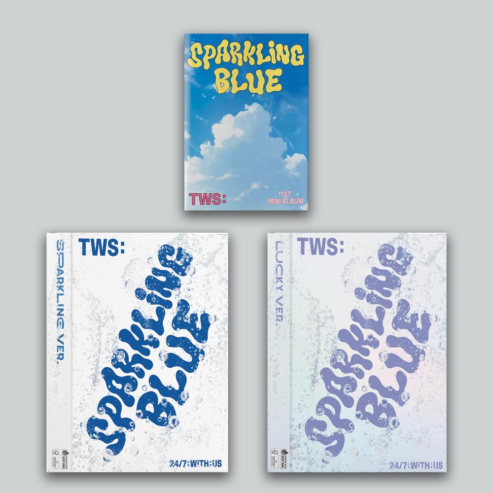 TWS アルバム SPARKLING BLUE ミニ1集 Sparkling Blue フルセット (2種+Weverse) TWS
