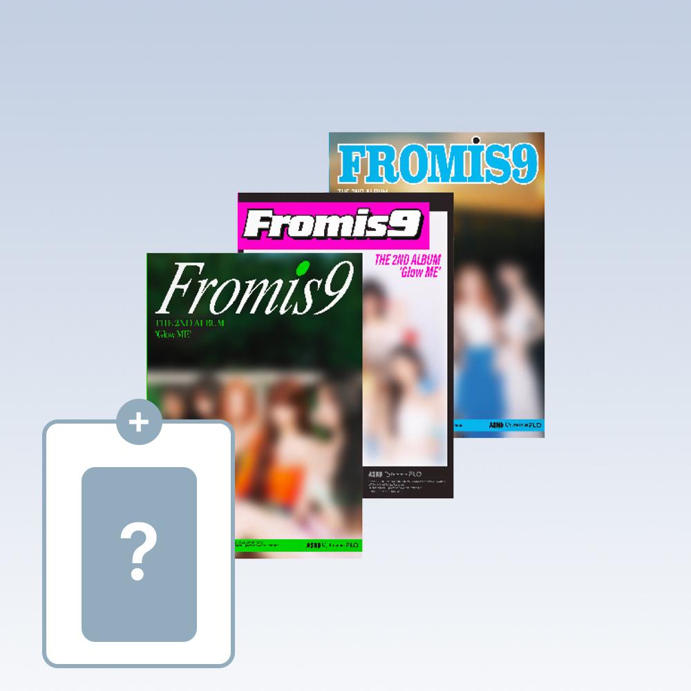 [特典付き] fromis_9 Glow Me アルバム 2nd Full Album Glow ME Photobook 3種セット 特典ポカ