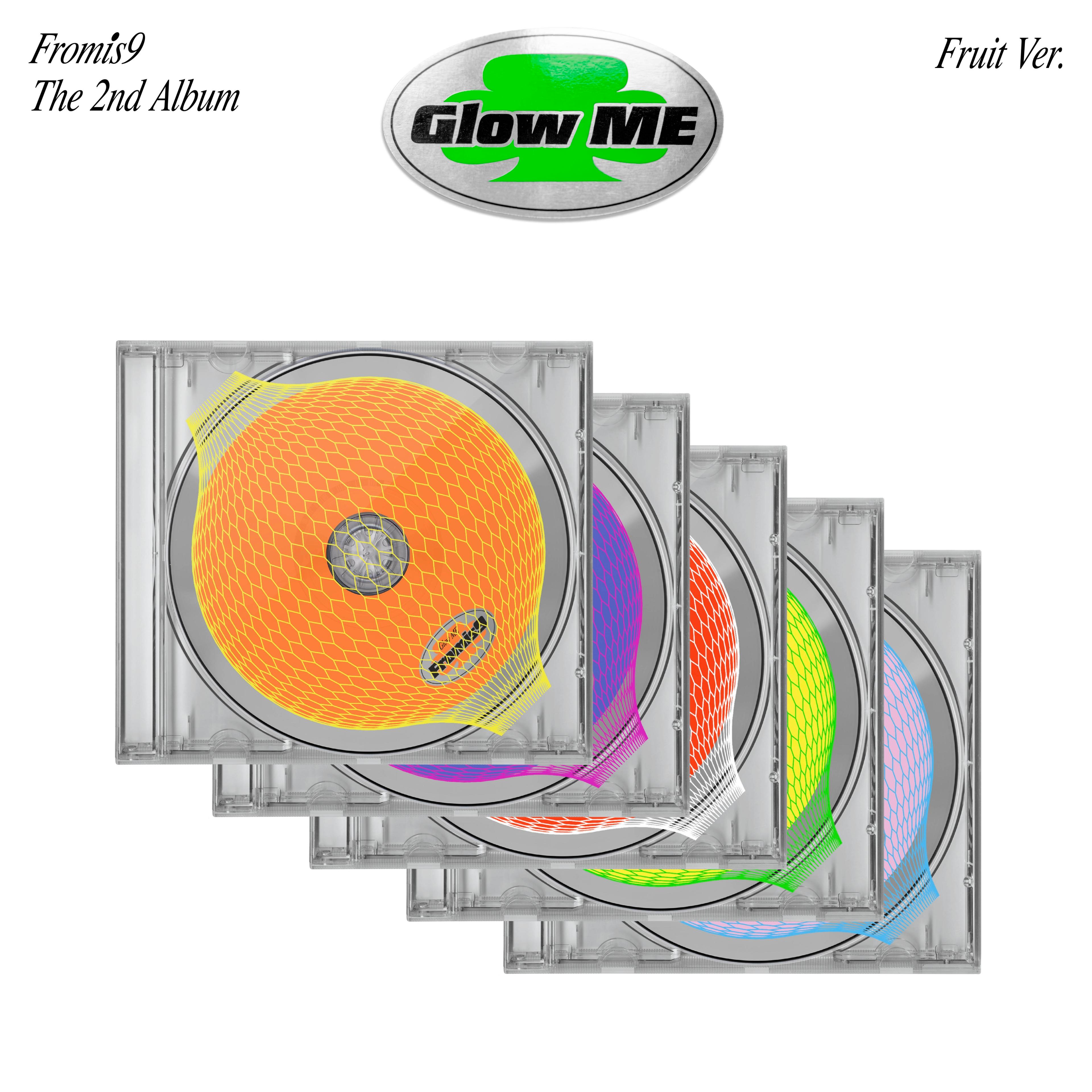 fromis9 프로미스나인 2nd Full Album Glow ME 쥬얼 Fruit