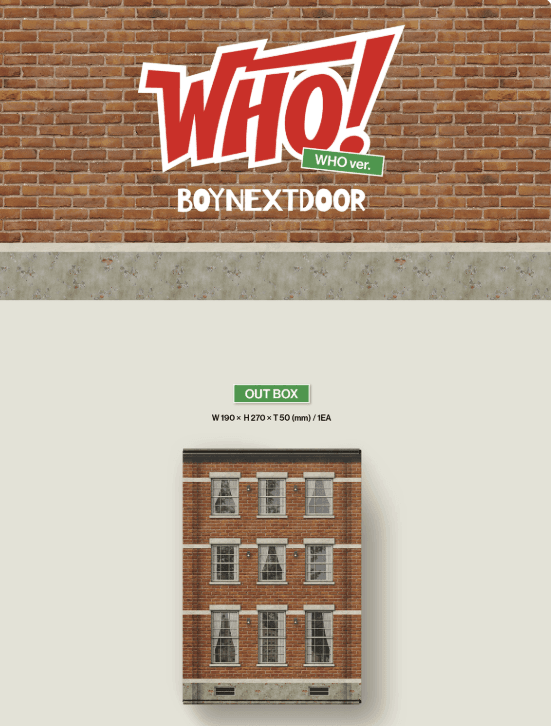 BOYNEXTDOOR WHO Ver 1st Single Album
