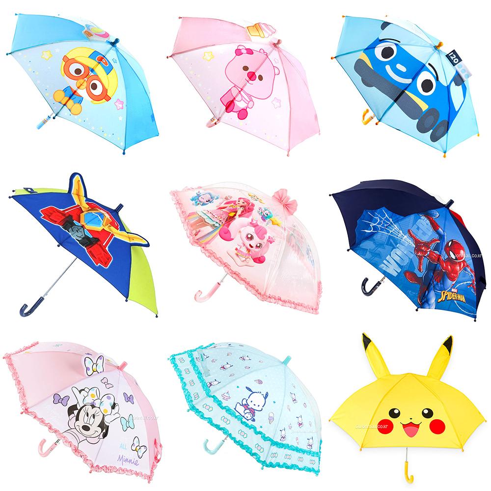 子供用傘 シークレットジュジュ 뽀로로 ルーピー タヨ カーボット ベイビーシャーク シナモロール キャッチティニピン 傘