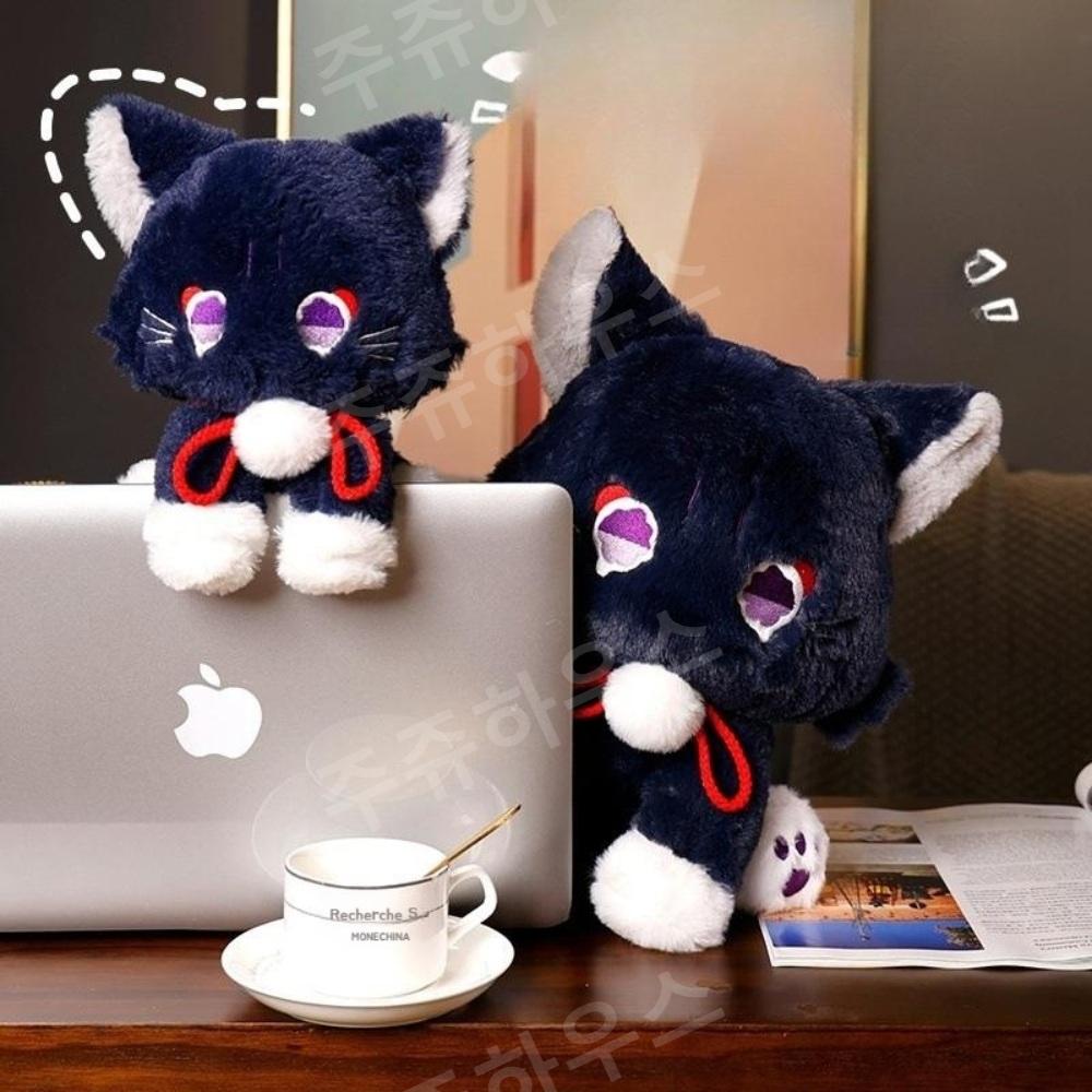 原神  wanderer (放浪者) 猫 グッズ ぬいぐるみ クッション