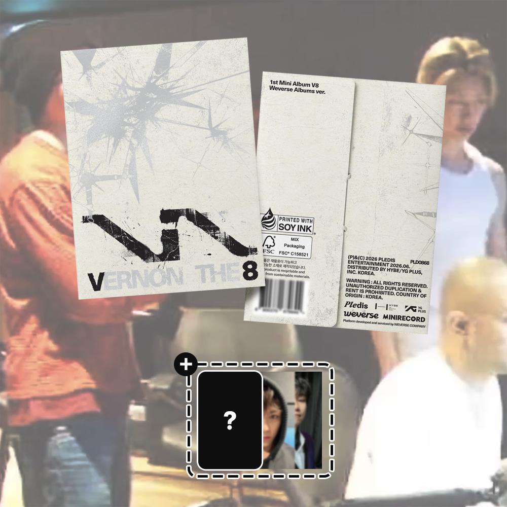 SEVENTEEN バーノン X ディエイト ユニット V8 アルバム ミニ 1stアルバム Weverse Ver.