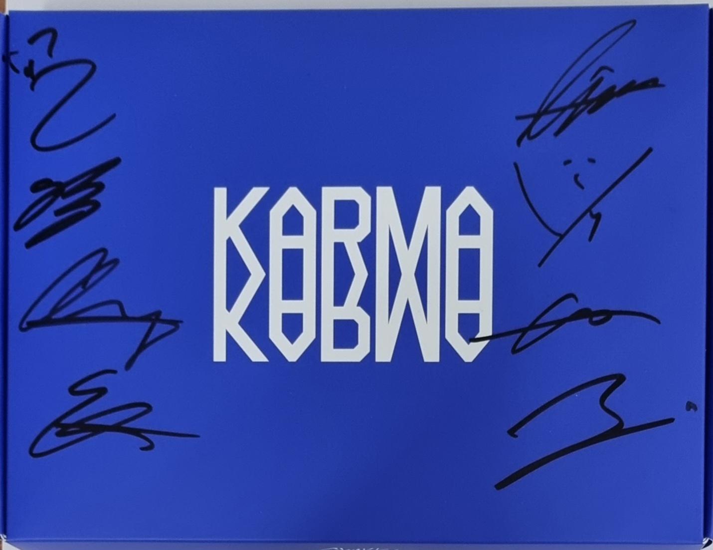 Stray Kids スキズ 正規4thアルバム KARMA KARMA 非売品サイン盤