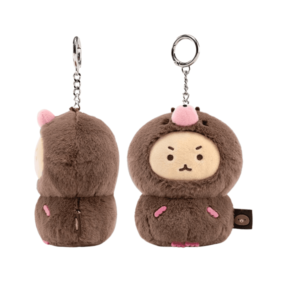망그러진곰 굿즈 두더지 코스튬 망곰 귀여운 인형 キーホルダー