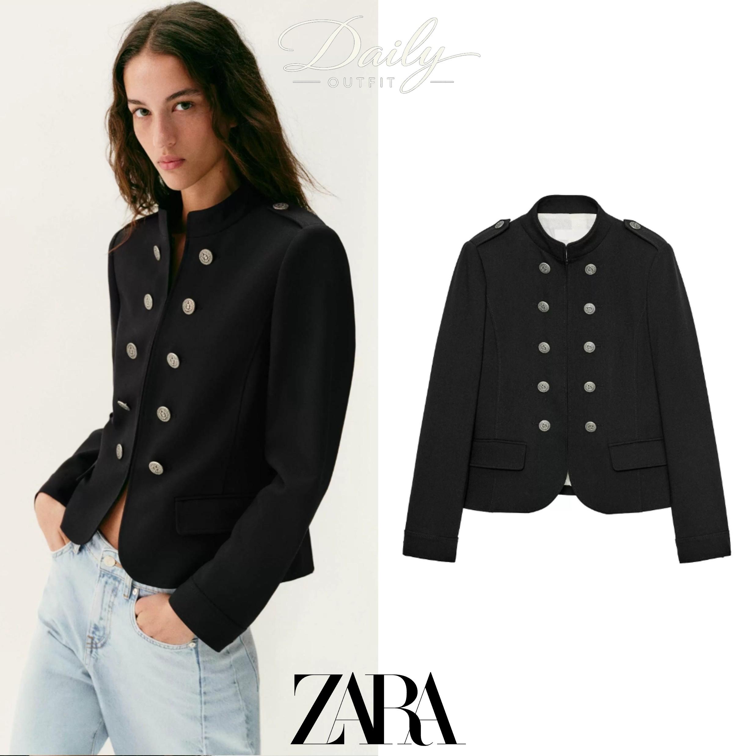 ZARA ザラ レディース ナポレオンボタン スリムジャケット 2811593
