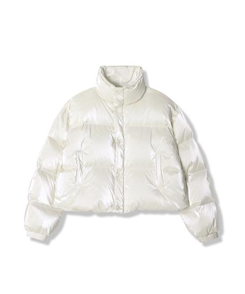 [어반드레스] Siberia Duck Stella Crop Padding WHITE AV44JP01WH