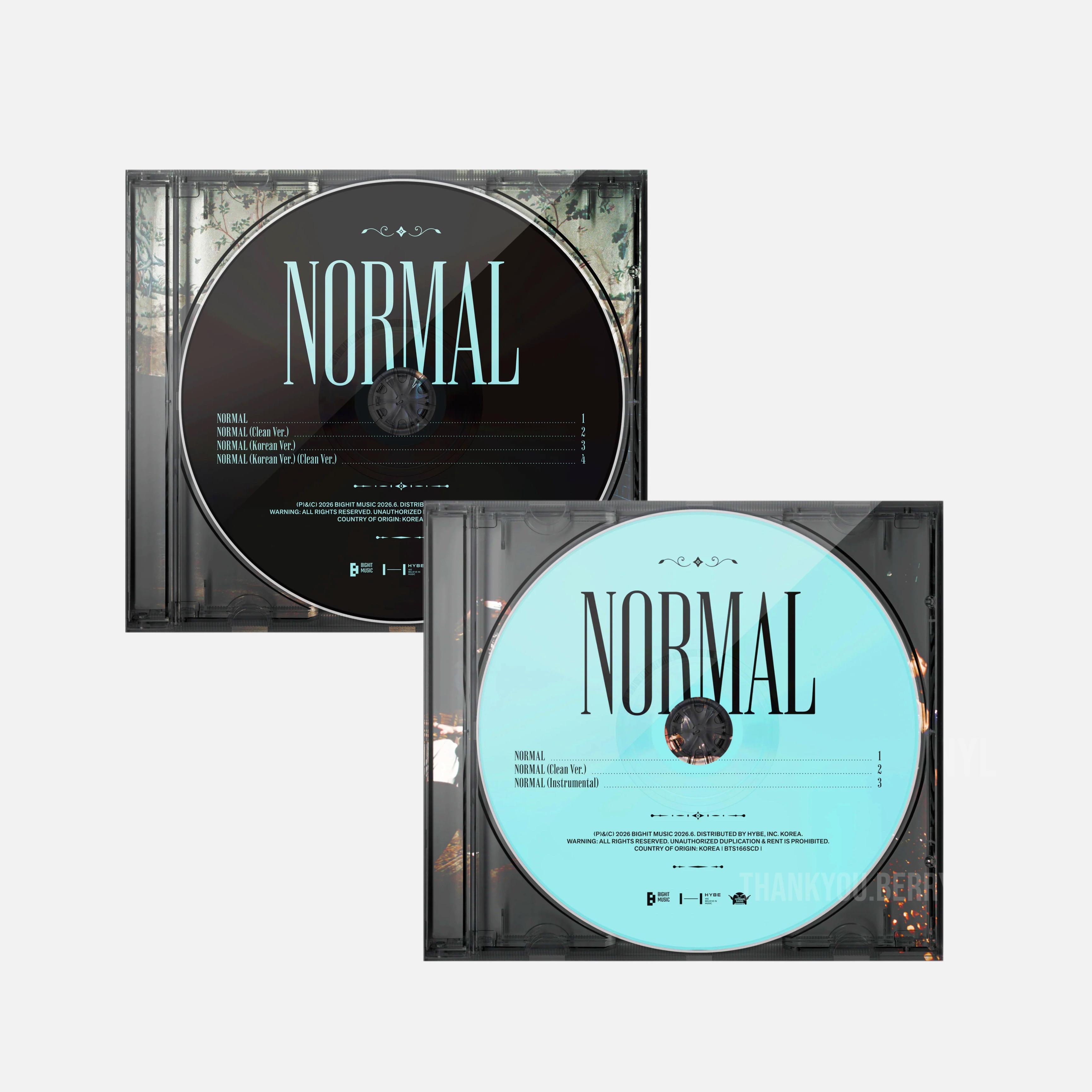 [国内配送] 防弾少年団 CD BTS シングル NORMAL (ブラック/ブルーフルセット)