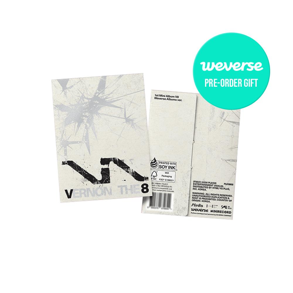 [特典付き] SEVENTEEN V8 アルバム バーノン ディエイト ユニット Mini 1st Album SEVENTEEN Weverse Album