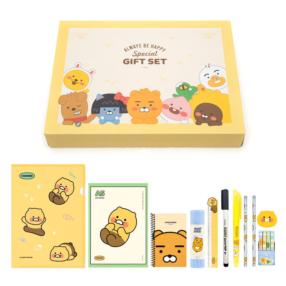 カカオフレンズ カカオフレンズ 充実 文具セット3 チュンシギセット
