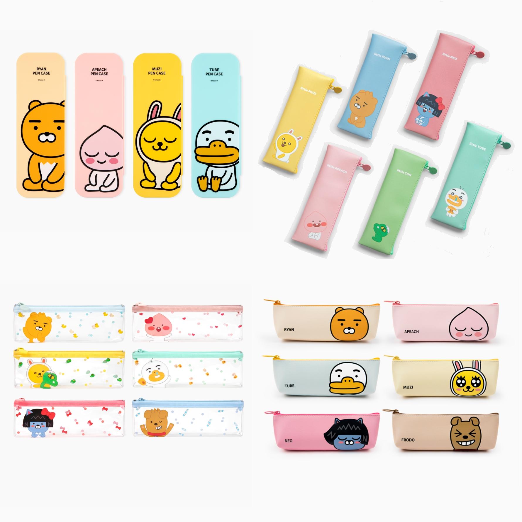 カカオ リトルフレンズ ミニ筆箱 ライアン アピーチ ムジ チュンシギ ネオ プロド コン