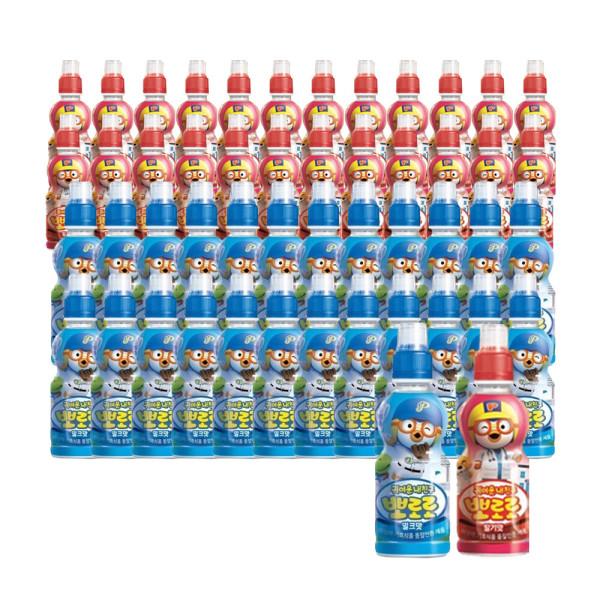 팔도 뽀로로 ミルク 235ml x 24個 + いちご 235ml x 24個