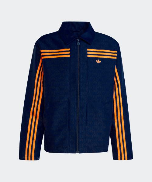[adidas] 70s クラブ ジャケット - ネイビー / JN5959