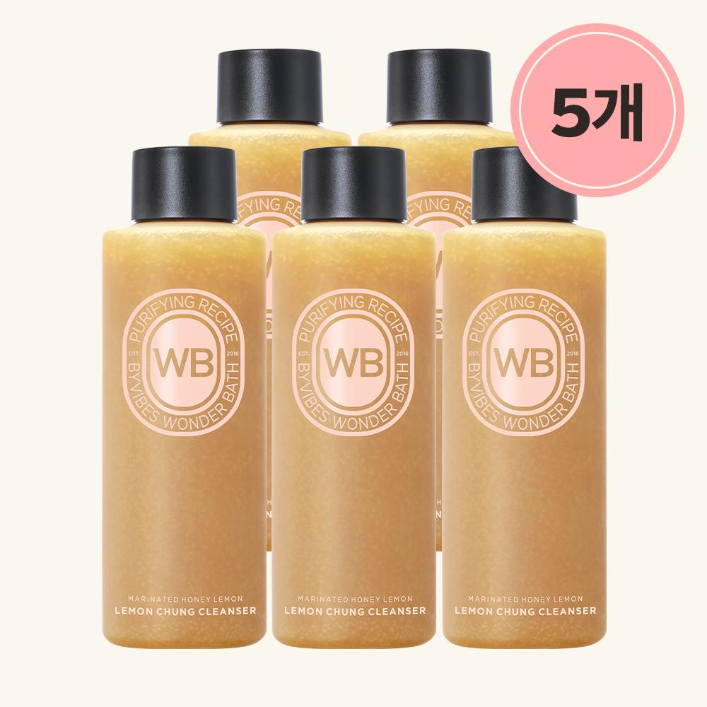 [5個] Wonder Bath Pack Cleanser 200ml 5個 レモンクリア クレンザー リニューアル
