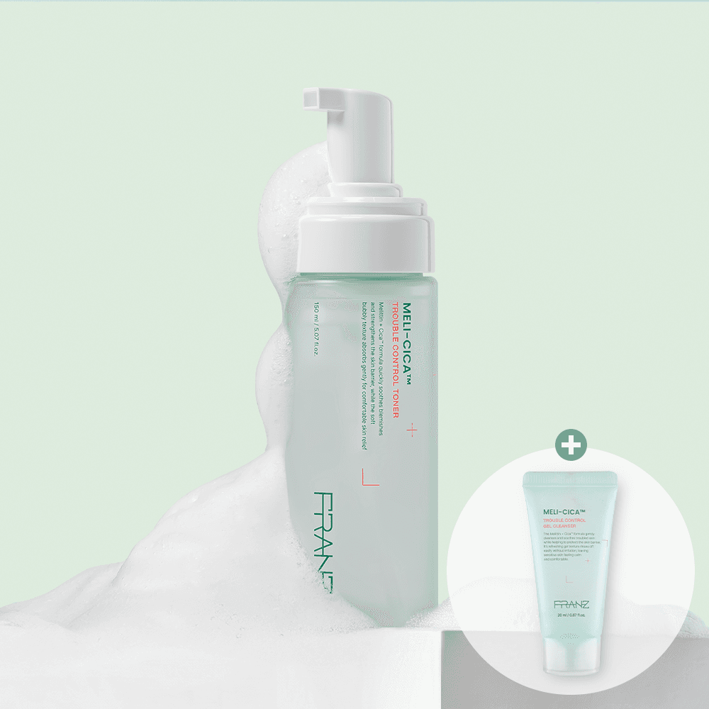 FRANZ Melissica トラブル バブルトナー 150ml, 1個