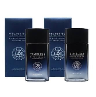 SNP TIMELESS BLACK HOMME MOISTURE スキンケア メンズ化粧品 スキンローション 2種セット