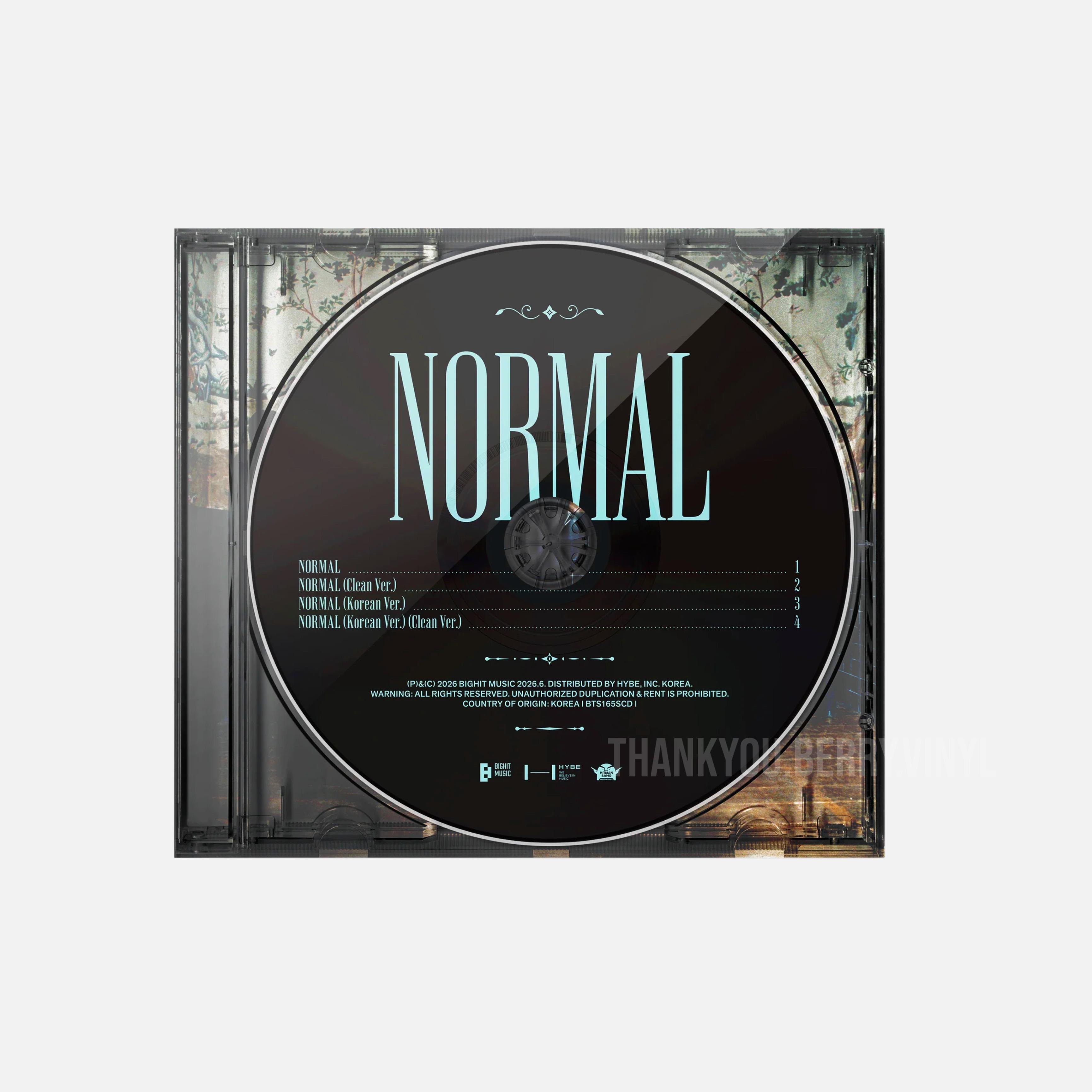 [国内配送] 防弾少年団 CD BTS シングル NORMAL (ブラックカラー盤)