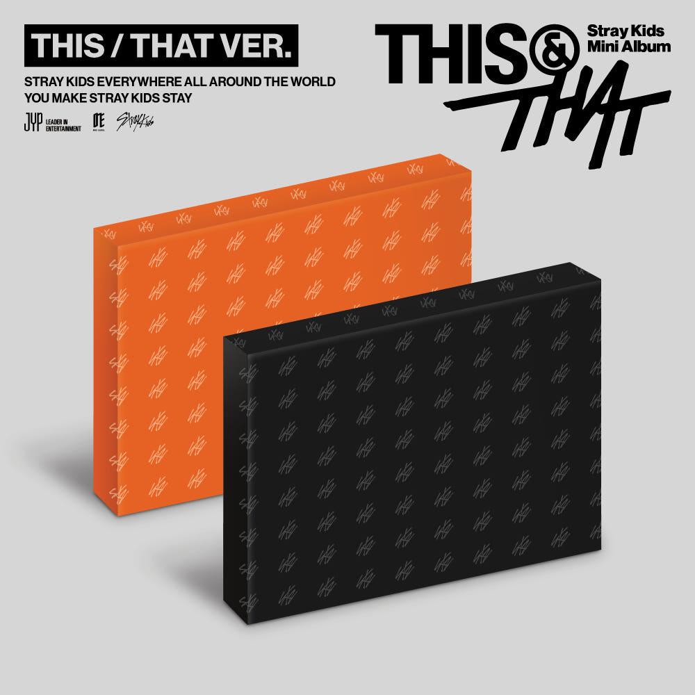 Stray Kids Mini Album THIS & THAT THIS Ver. , THAT Ver. 通常盤/