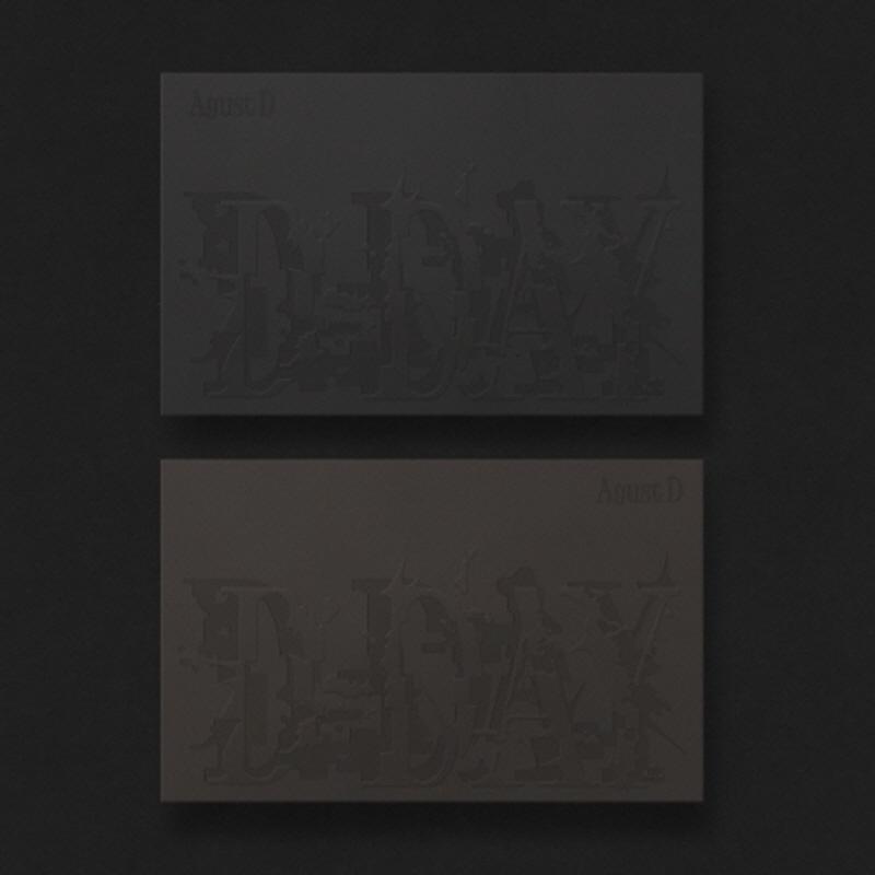 Agust D D-DAY アルバム 2種SET / D-DAY (2種バージョン BHE0263)