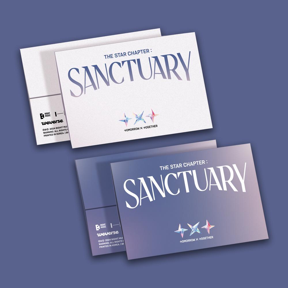 TOMORROW X TOGETHER アルバム SANCTUARY Weverse Albums ランダム1種