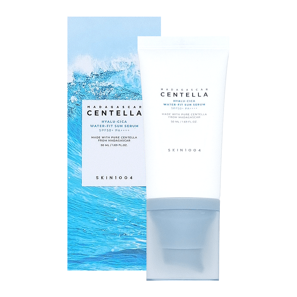 스킨1004 마다가스카르 센텔라 히알루 시카 워터핏 선 세럼 50ml+ 백탁없는 저자극