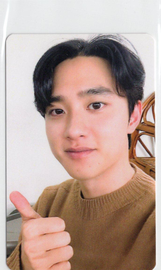 [D.O./インター/脱帽] EXO (엑소) ド・ギョンス (도경수) 予約販売 特典フォトカード ポカ