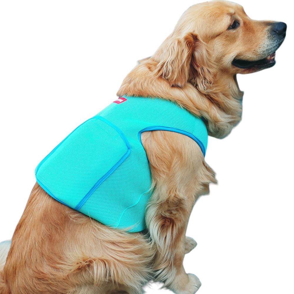 犬用 アイスベスト 夏用 クールウェア 中型犬服 大型犬 犬服