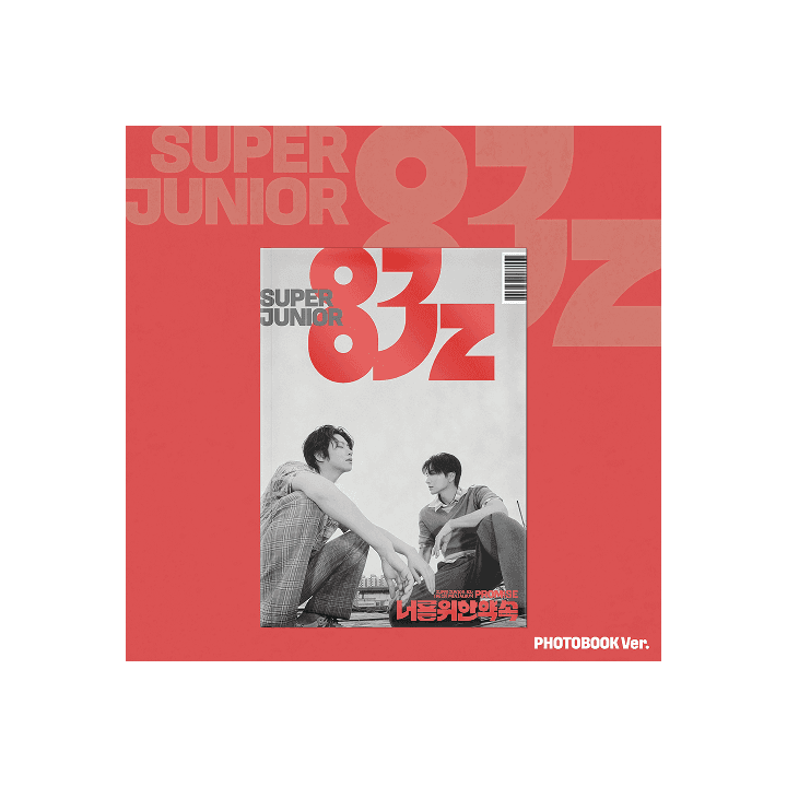 SUPER JUNIOR-D&E Album 너를 위한 약속 (PROMISE) 1st Mini Album シュジュユニット Leeteuk Heechul Photobook Ver.