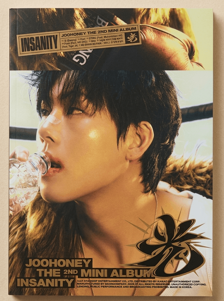 MONSTA X チュホン JOOHONEY INSANIT 링 위의 호랑이 バージョン選択