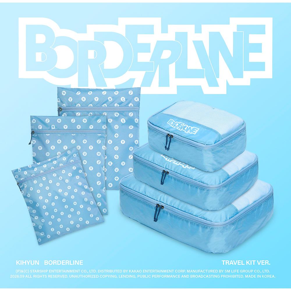 キヒョン アルバム BORDERLINE So Good MONSTA X トラベルキット travel kit