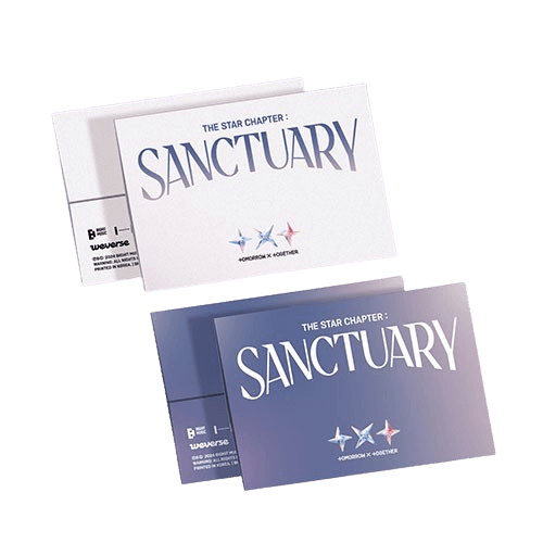 TXT アルバム / 星の章 TOMORROW X TOGETHER SANCTUARY Weverse 2種セット