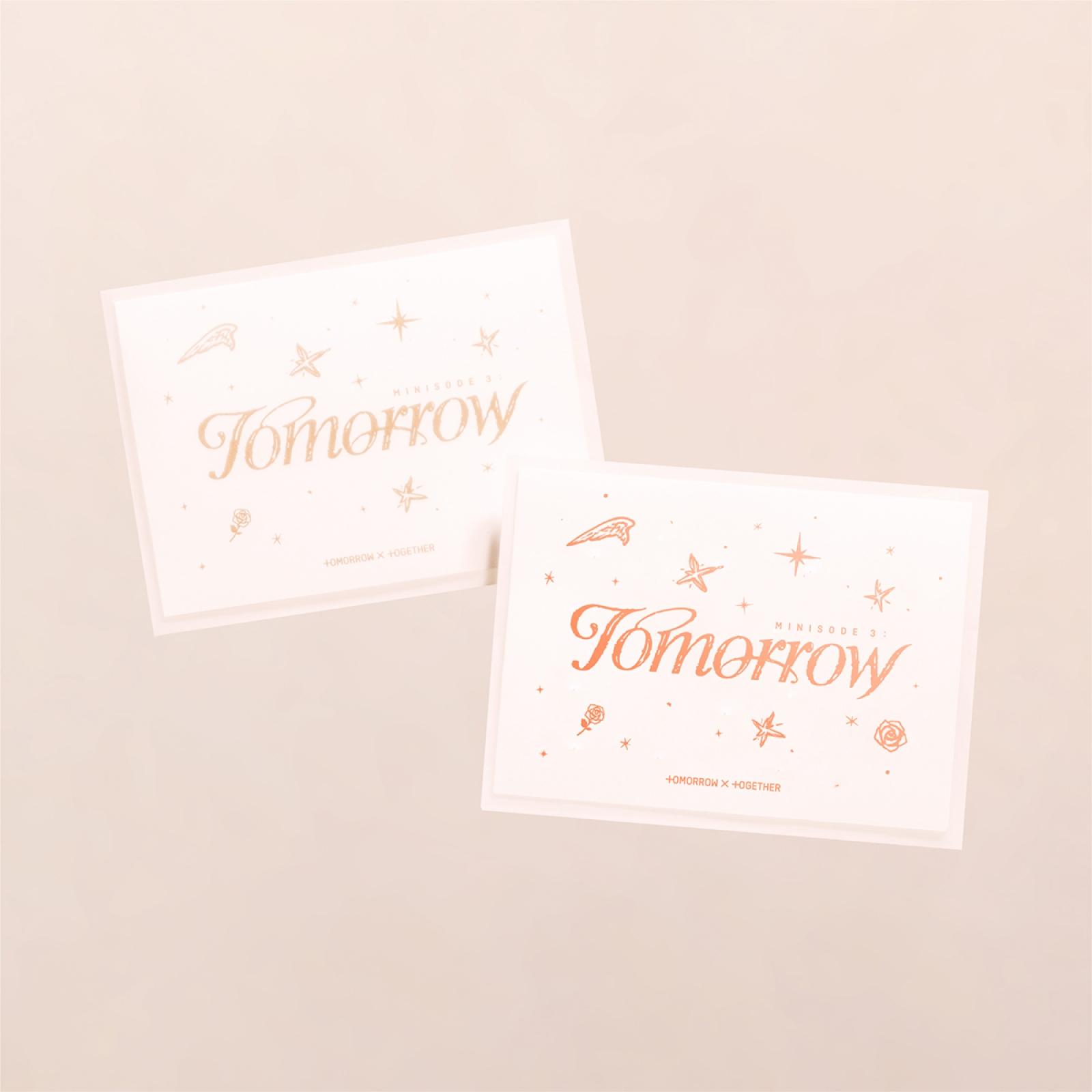 TOMORROW X TOGETHER TXT / ミニソド 3 TOMORROW / ミニ6集 Weverseバージョン