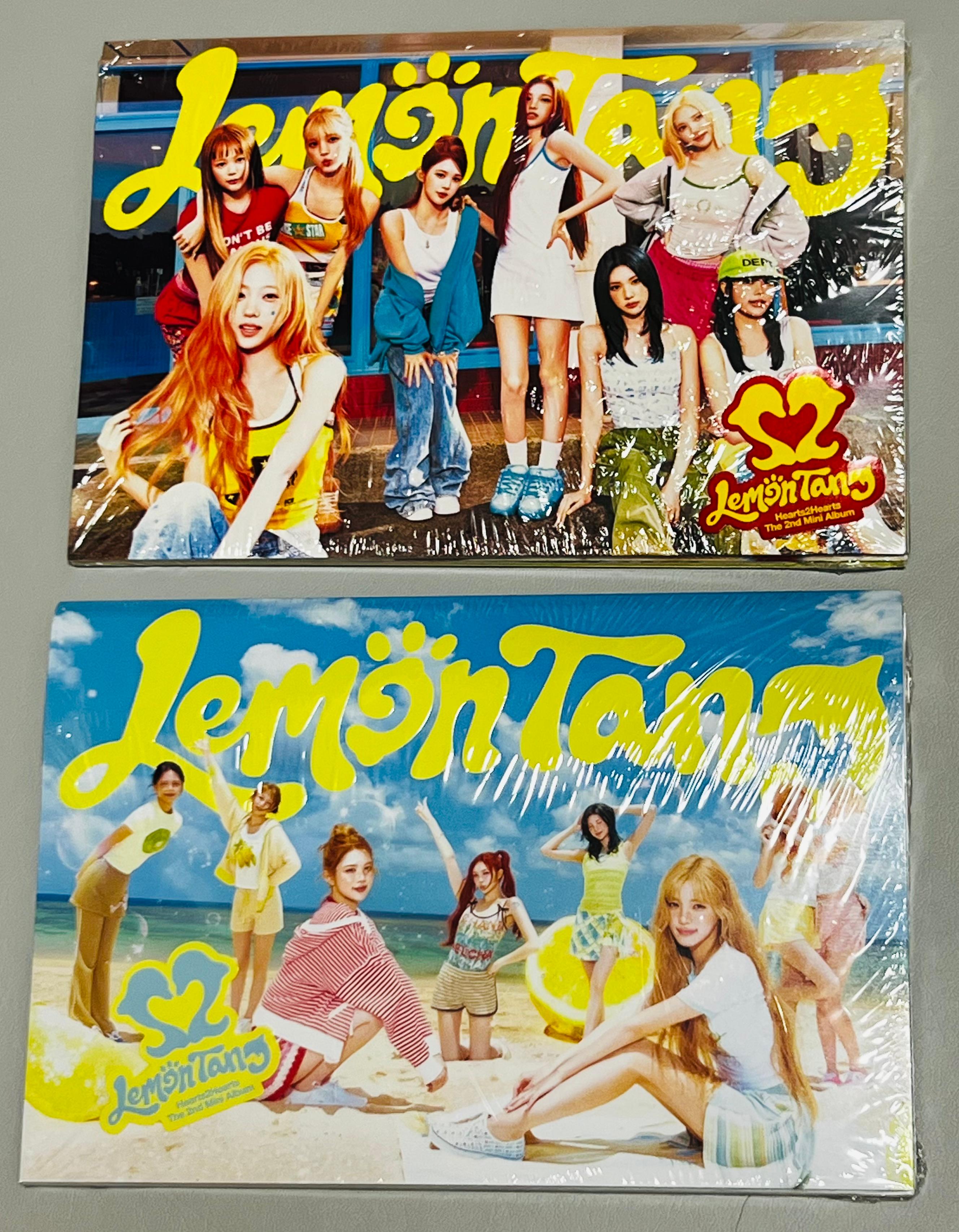 Hearts2Hearts (ハツトゥハツ) ミニアルバム 2nd Lemon tang ポストブック 2種セット