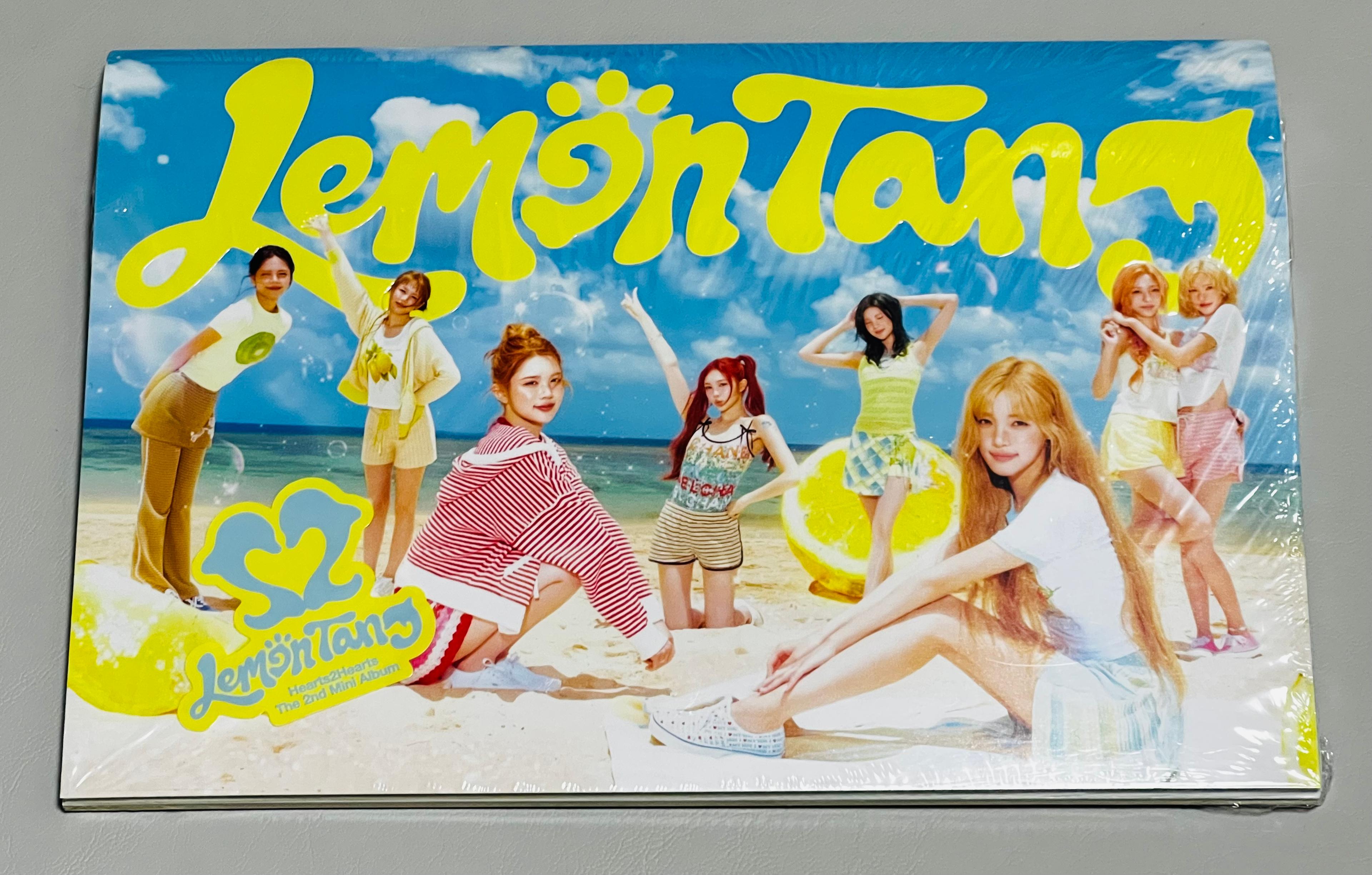 Hearts2Hearts (ハツトゥハツ) ミニアルバム 2nd Lemon tang ポストブック lemon beach バージョン