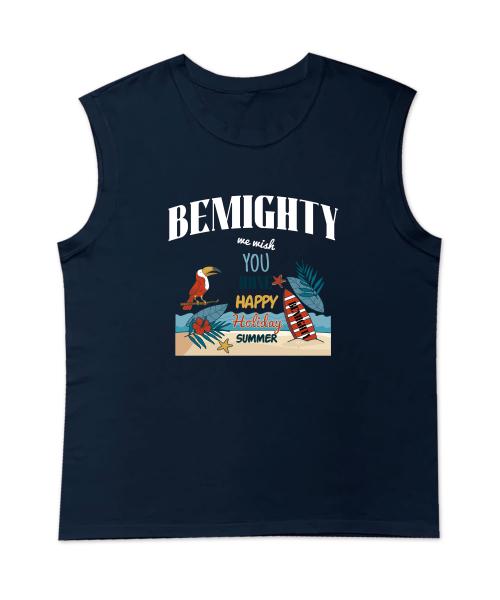 [Be myty] Holiday Sleeveless T-shirt [Navy] BES-TU71 NV