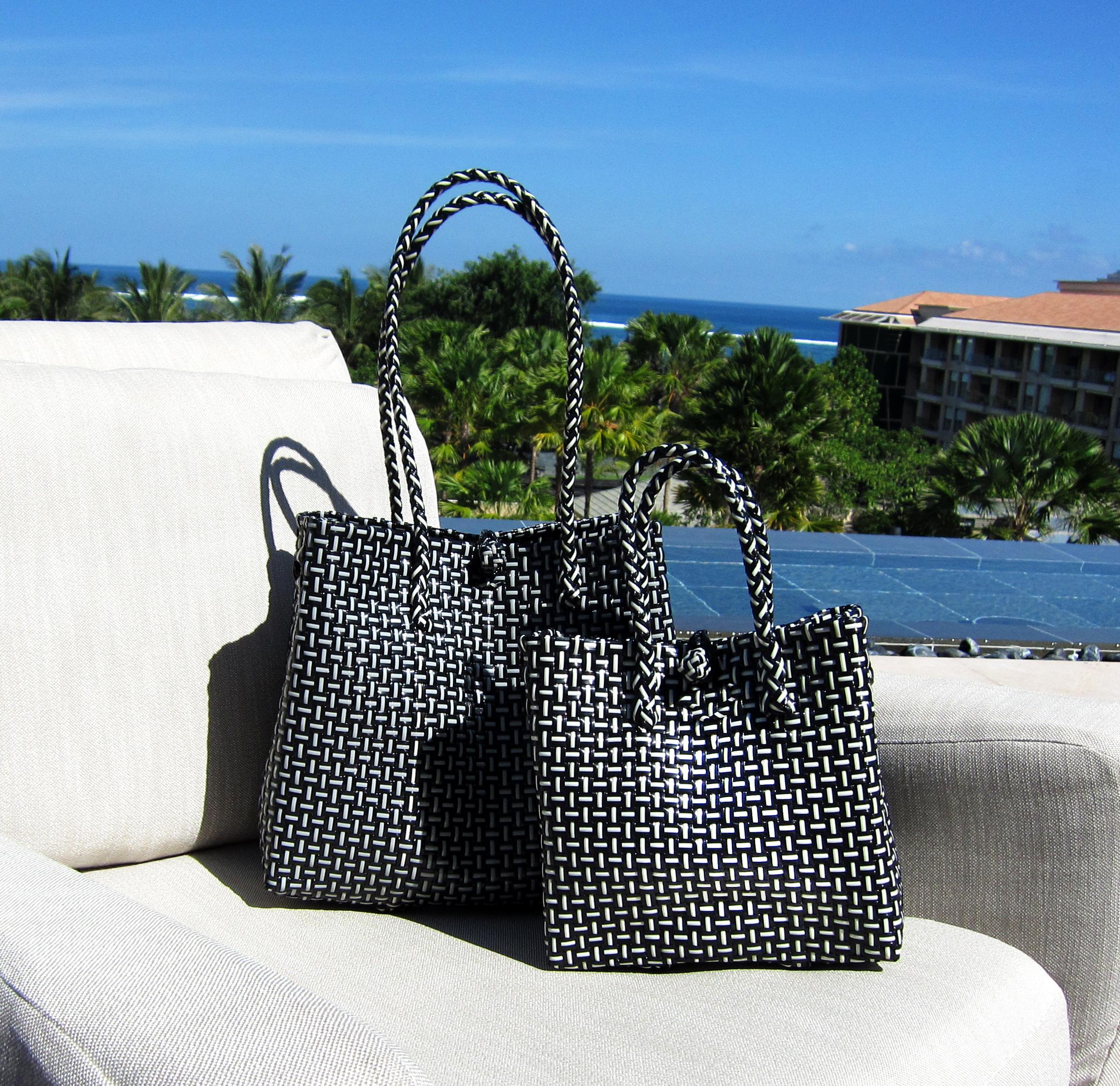 Mix Jelly Bag PVC Plastic Bag Waterproof Lightweight Eco Tote Bag Shoulder Bag Straw Bag Bali Accessories