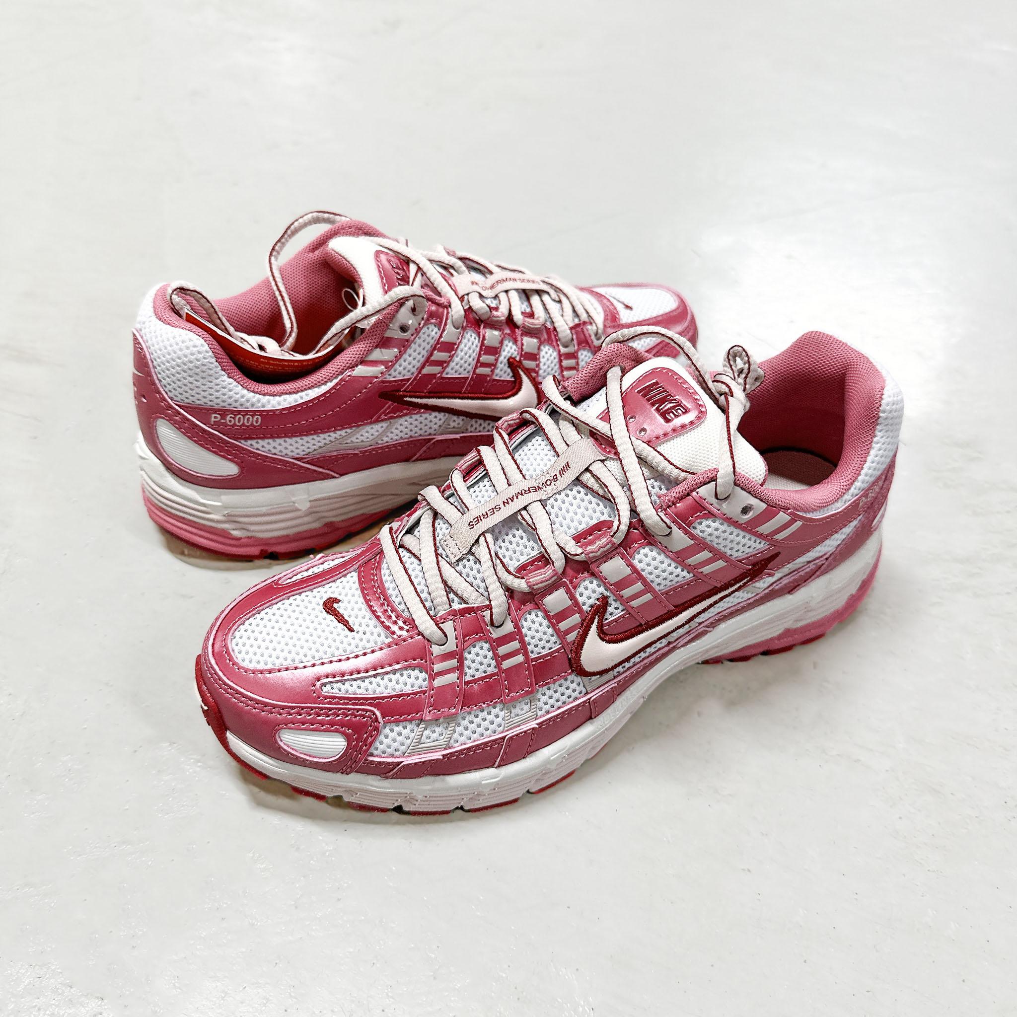 NIKE ナイキ P-6000 P6000 厚底ランニングシューズ レディーススニーカー 夏 ピンク IO3496-100